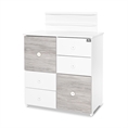 CUPBOARD NEW white/artwood - Variant D